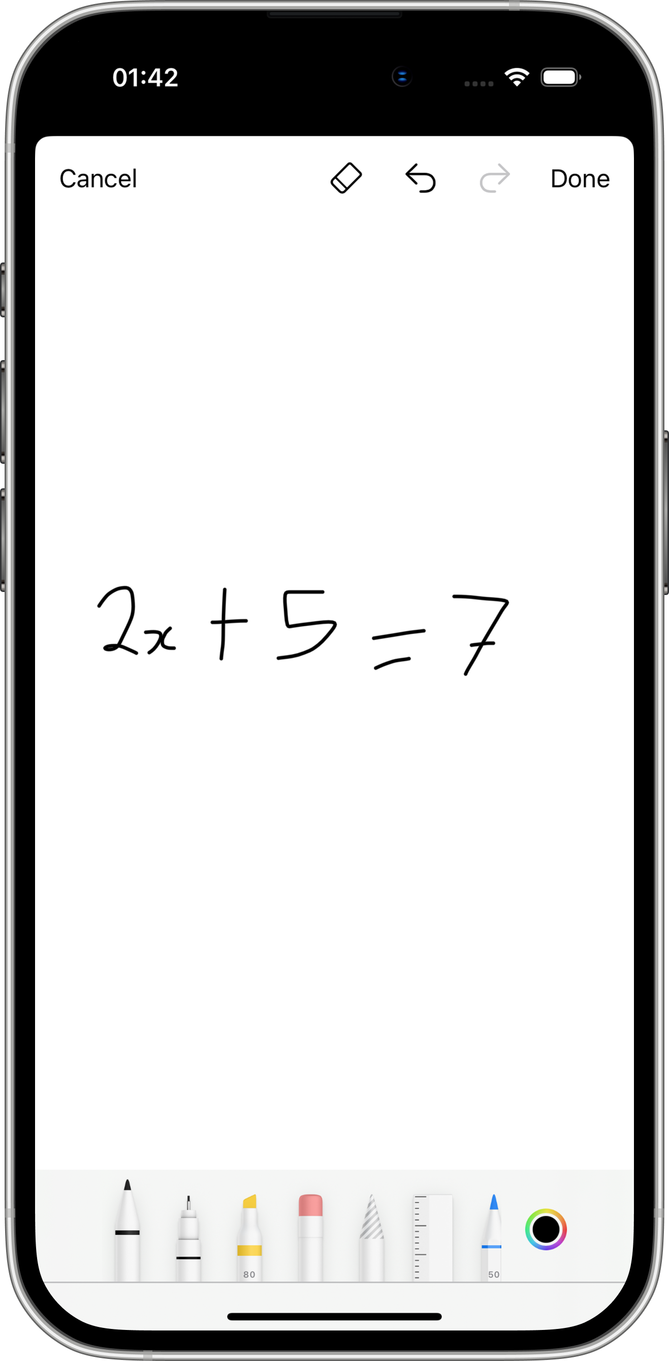 Prime Math drawing feature